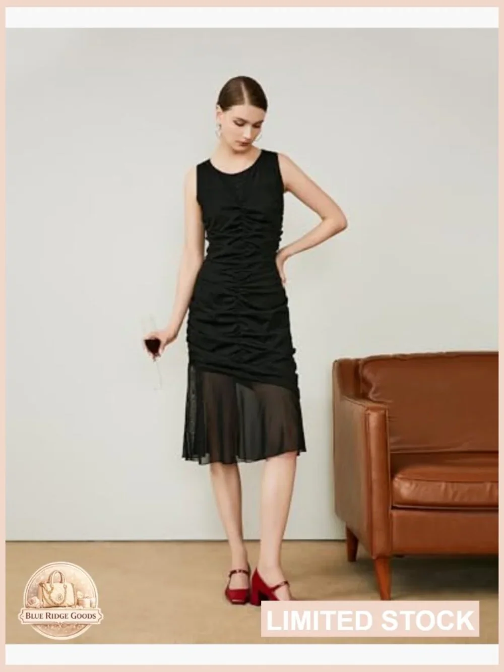 Patent Leather Mary Janes Chunky Heel Square Toe Block Heel Pumps Dress Shoes - Picture 2 of 7